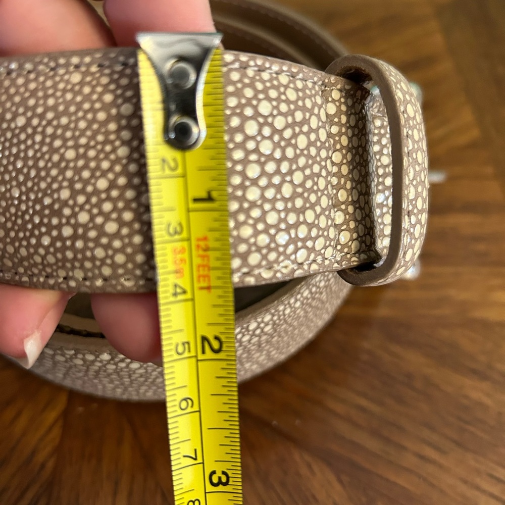 Streets Ahead size L “Stingray” leather belt - Picture 6 of 7